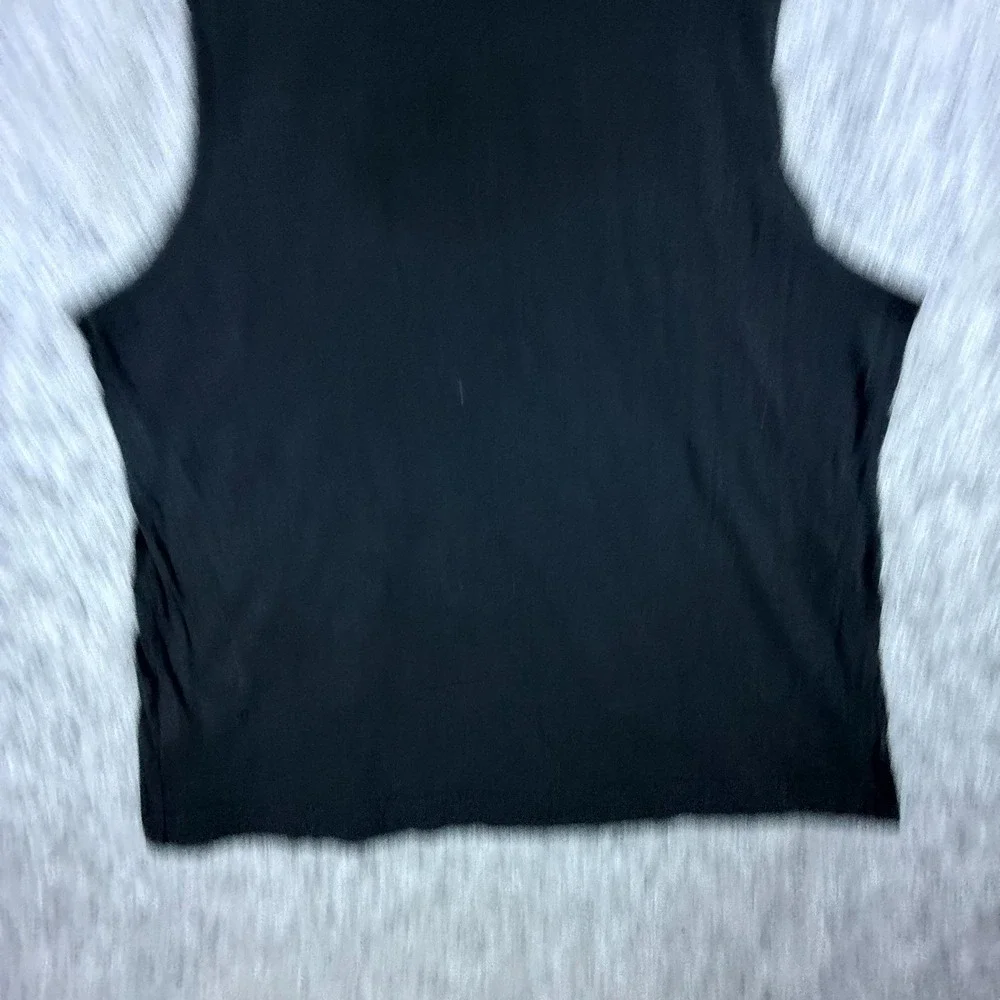 The North Face Pride Tank Top Mens 2XL Black Sleeveless Rainbow Spell Out Logo